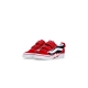 scarpa bassa bambino old skool v bolt RED/BLACK