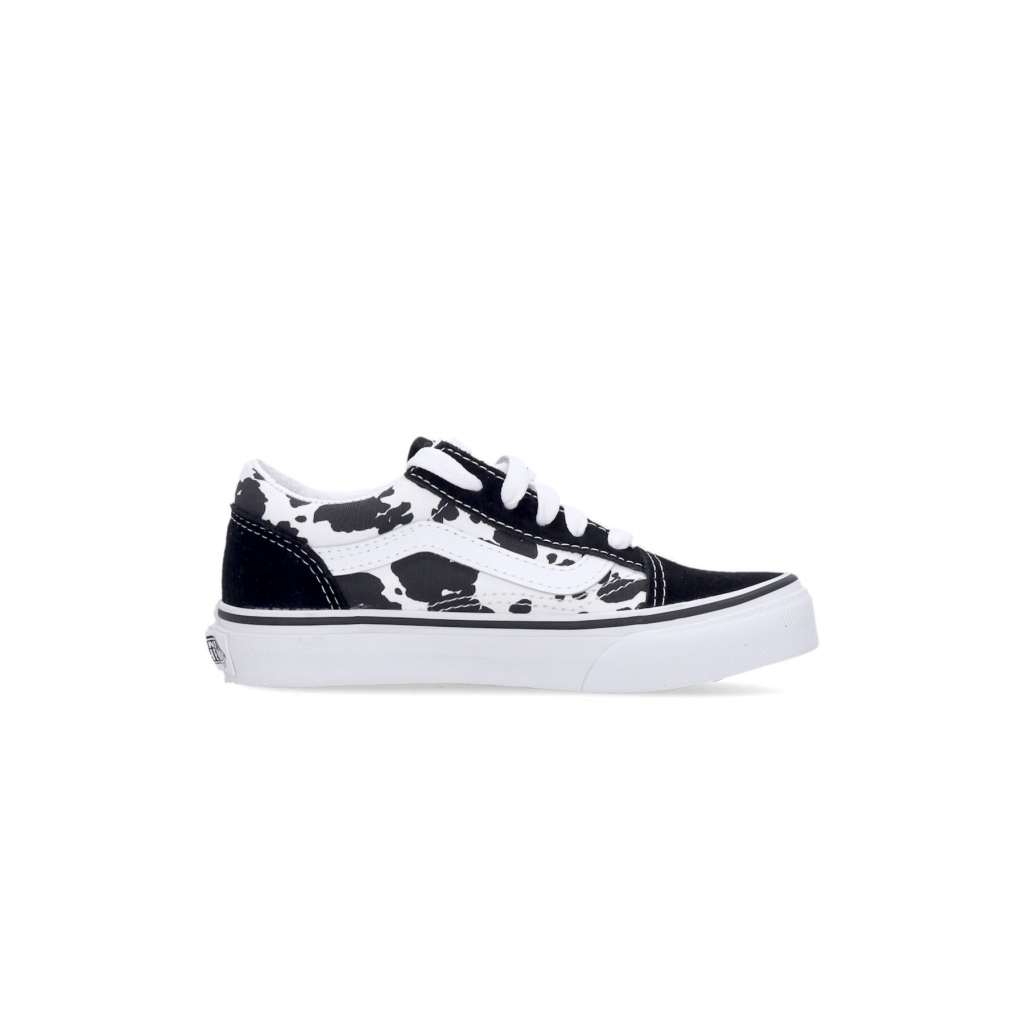 scarpa bassa bambino old skool COW BLACK/TRUE WHITE