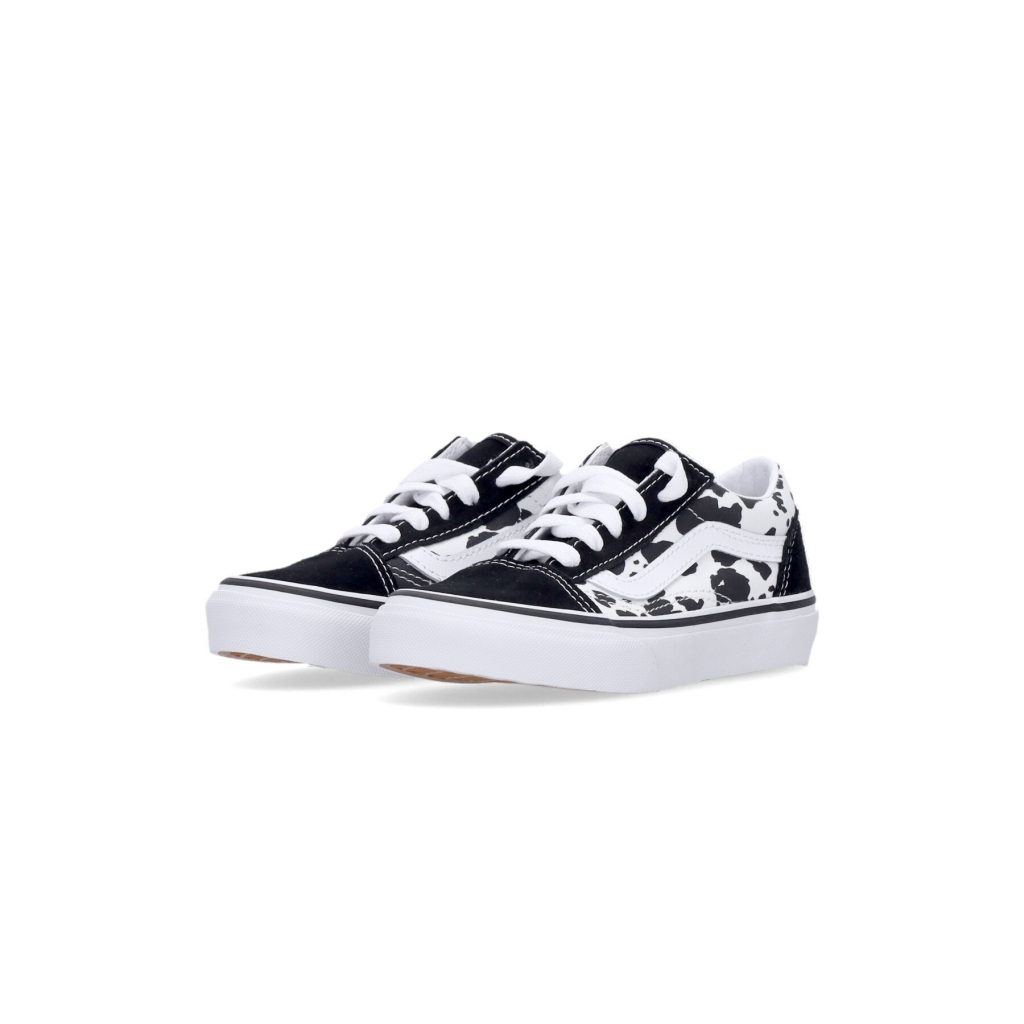 scarpa bassa bambino old skool COW BLACK/TRUE WHITE