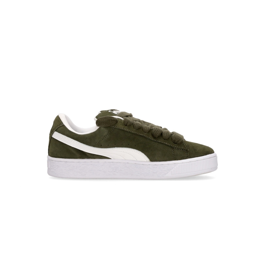 scarpa bassa uomo suede xl DARK OLIVE/WHITE