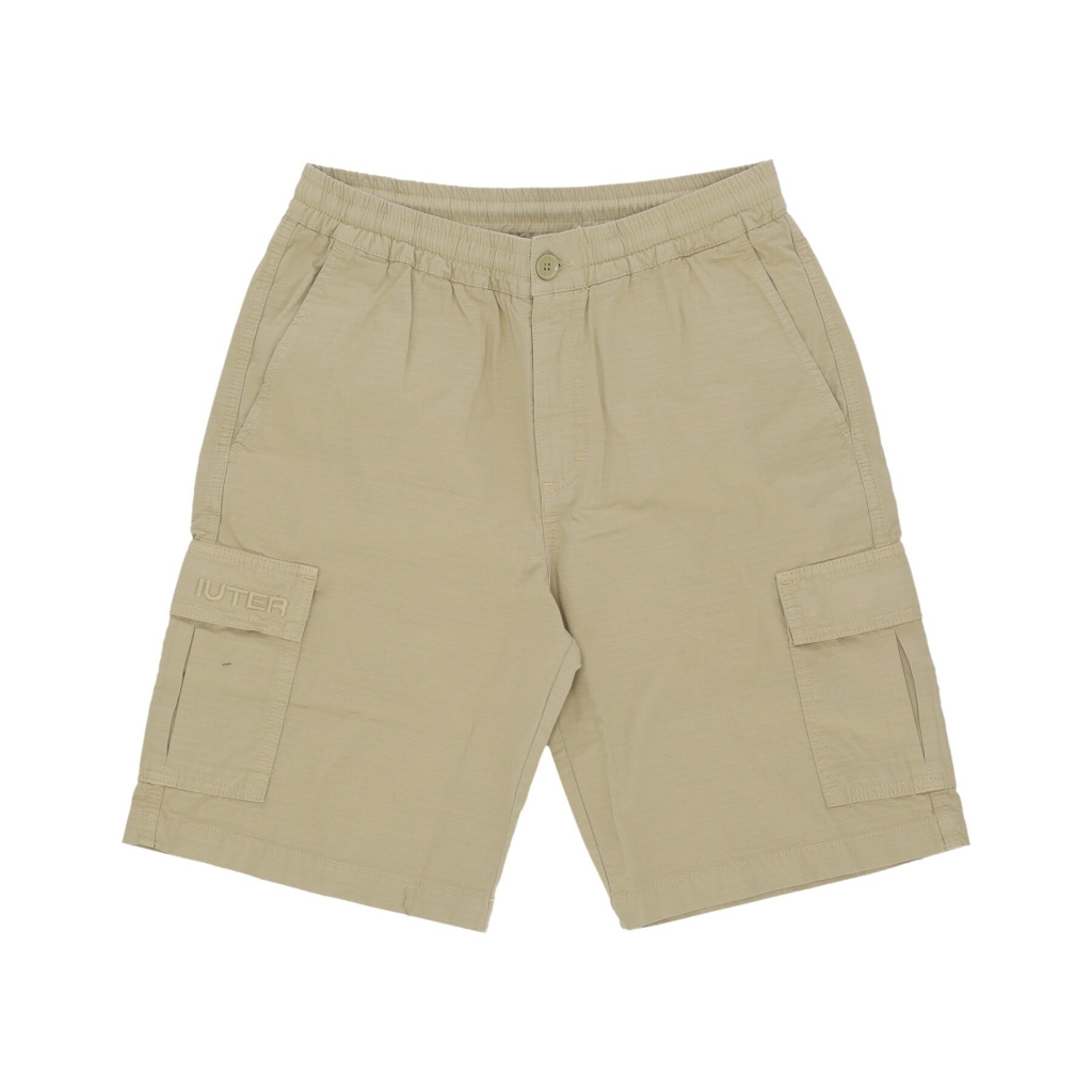 pantalone corto uomo cargo short BEIGE | Bowdoo.com