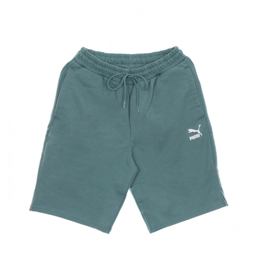 pantalone corto tuta uomo classic longline shorts MINERAL BLUE