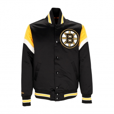 giubbotto bomber uomo nhl heavyweight satin jacket bosbru ORIGINAL TEAM COLORS