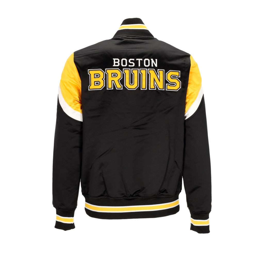 giubbotto bomber uomo nhl heavyweight satin jacket bosbru ORIGINAL TEAM COLORS