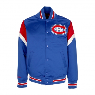 giubbotto bomber uomo nhl heavyweight satin jacket moncan ORIGINAL TEAM COLORS