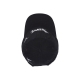 cappellino visiera curva uomo flock logo dad cap BLACK