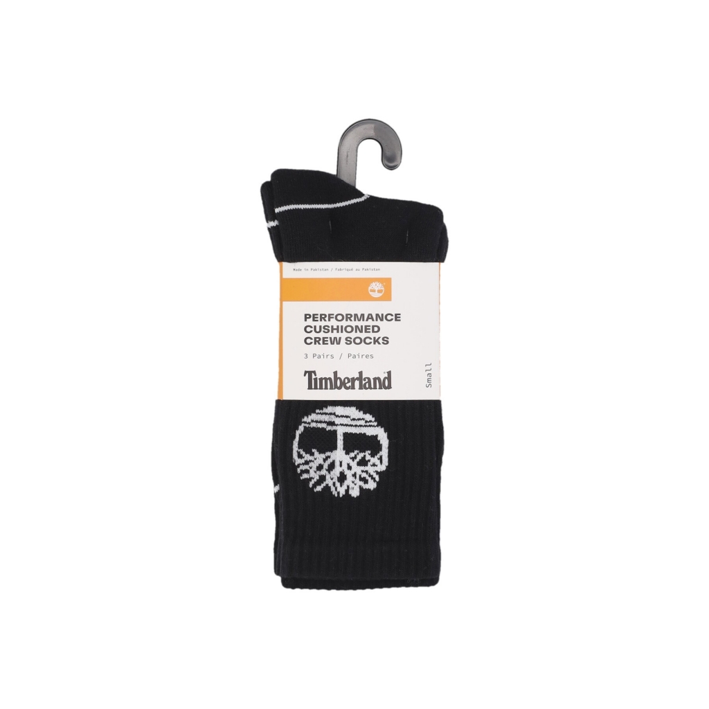 calza media uomo everyday core 3pk socks BLACK