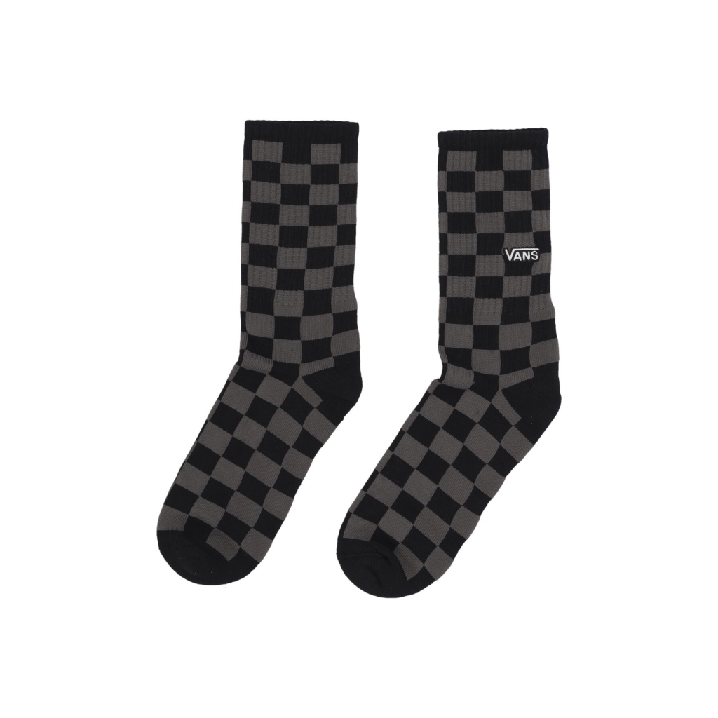 calza media uomo checkerboard crew socks BLACK/CHARCOAL