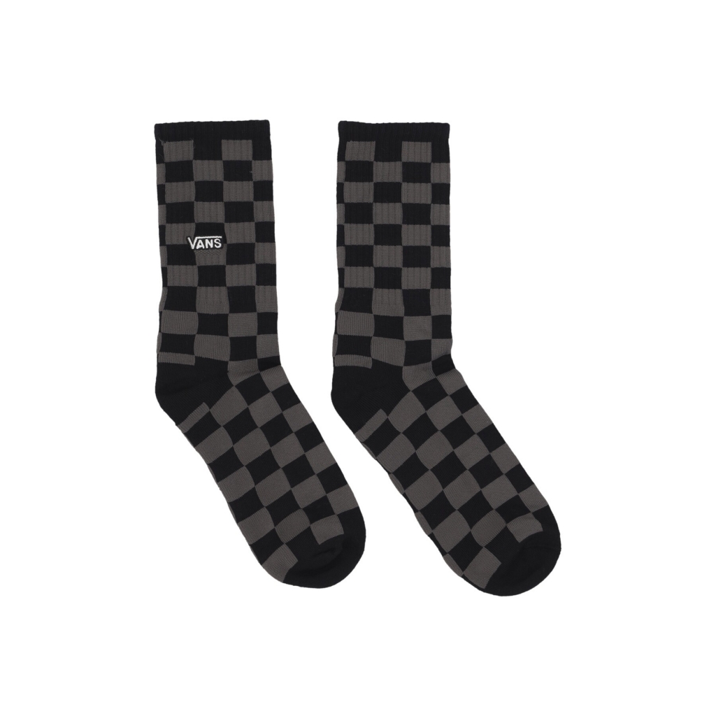 calza media uomo checkerboard crew socks BLACK/CHARCOAL