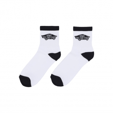 calza media uomo art half crew socks WHITE/BLACK