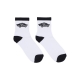 calza media uomo art half crew socks WHITE/BLACK