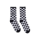 calza media uomo checkerboard crew ii socks BLACK/WHITE CHECKERBOARD