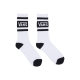 calza media uomo drop v crew socks WHITE/BLACK