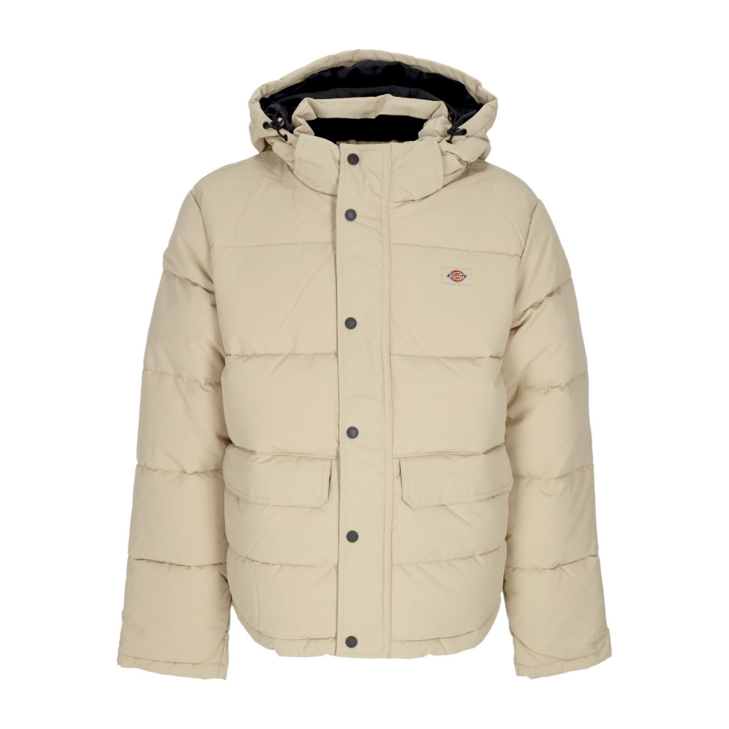 piumino uomo glacier view puffer IRISH CREAM