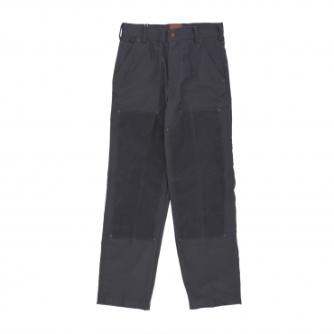 pantalone lungo uomo lucas waxed double knee pant CHARCOAL GREY