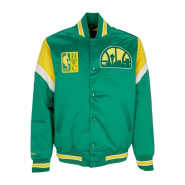 giubbotto bomber uomo nba heavyweight satin jacket seasup ORIGINAL TEAM COLORS