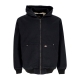 giubbotto uomo hooded duck canvas jacket BLACK