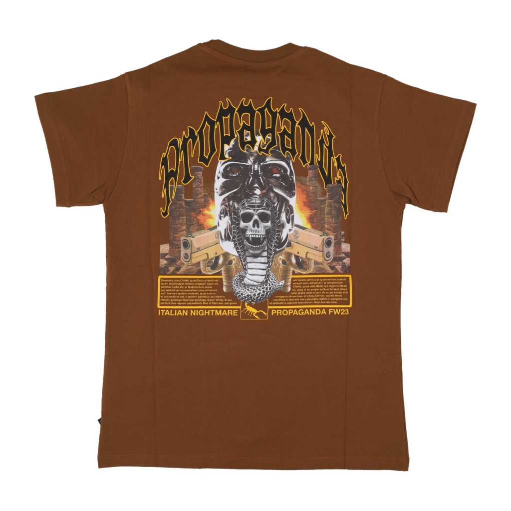 maglietta uomo saudi tee BROWN