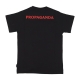 maglietta uomo logo glass tee BLACK