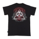 maglietta uomo triangle panda tee BLACK