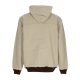 giubbotto uomo hooded duck canvas jacket DESERT SAND