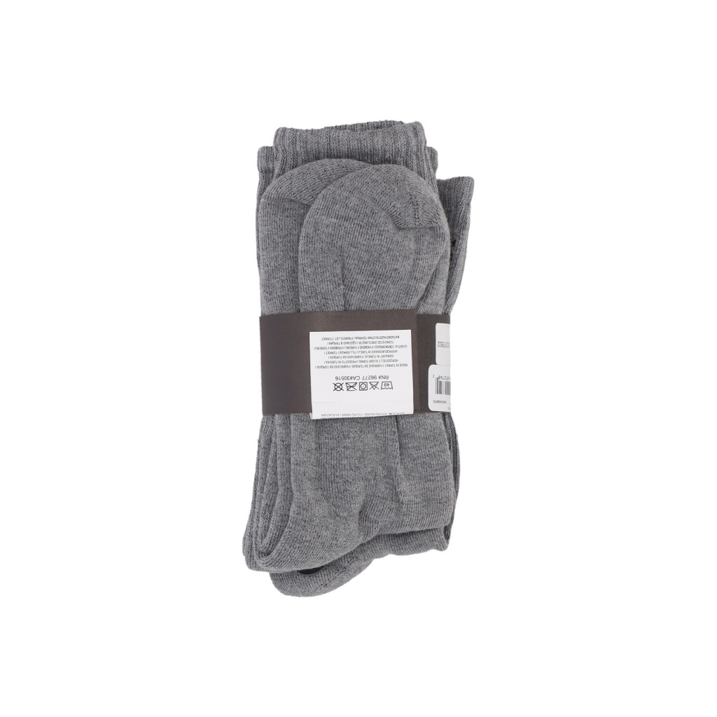 calza media uomo classic crew socks HEATHER GREY