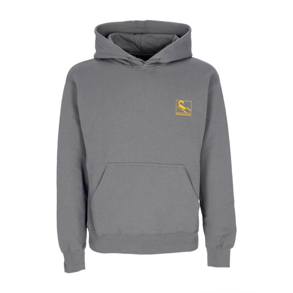 felpa cappuccio uomo saudi hoodie GREY