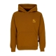 felpa cappuccio uomo saudi hoodie BROWN