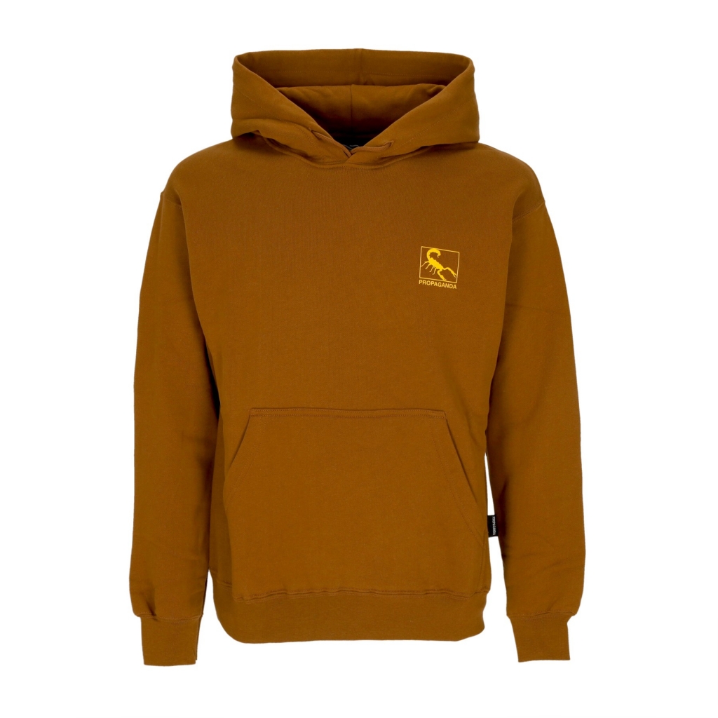 felpa cappuccio uomo saudi hoodie BROWN