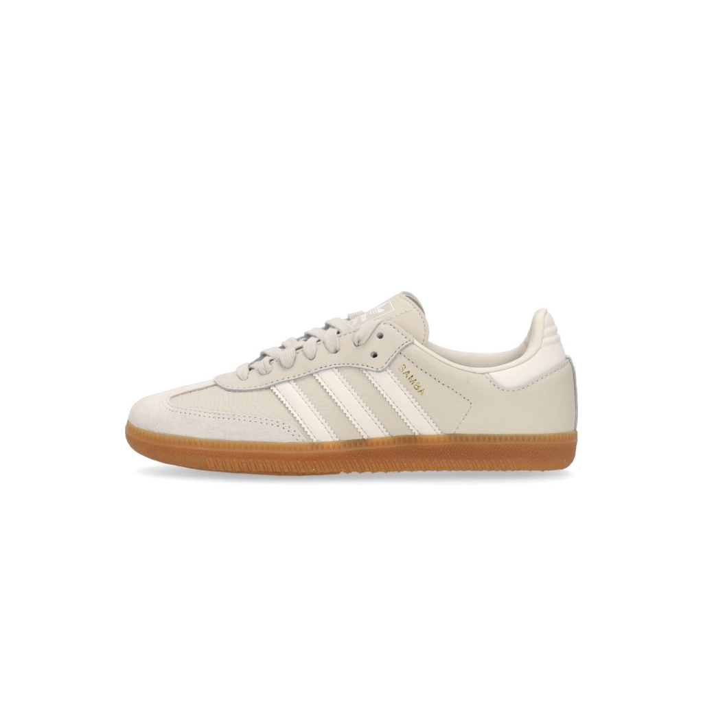 scarpa bassa donna samba og w ALUMINIUM/CHALK WHITE/WONDER BEIGE ...