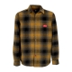 camicia manica lunga uomo indy flannel x independent TOBACCO