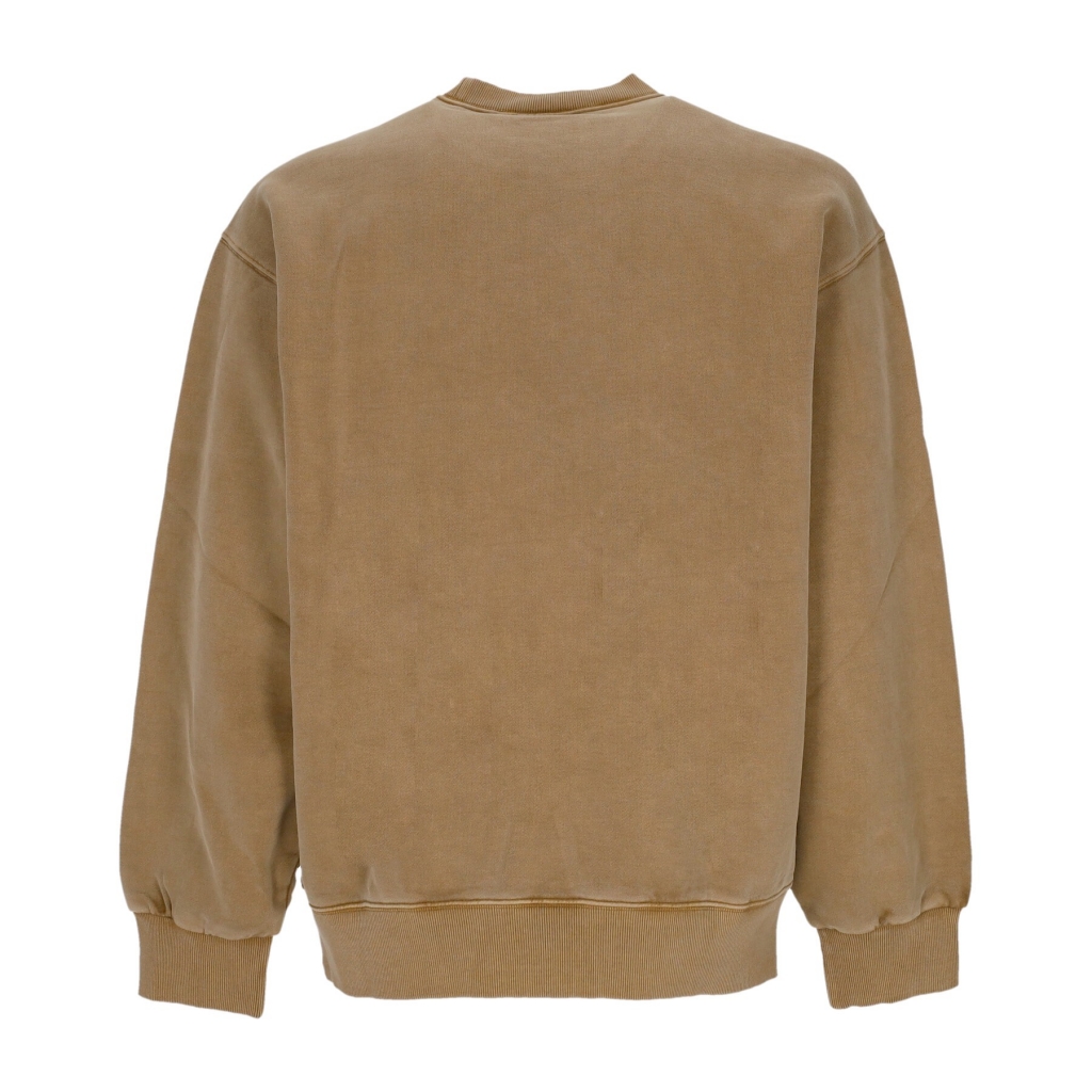 felpa girocollo uomo vista sweat BUFFALO GARMENT DYED