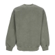 felpa girocollo uomo vista sweat SMOKE GREEN GARMENT DYED