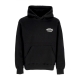 felpa cappuccio uomo harem hoodie BLACK