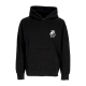 felpa cappuccio uomo point hoodie BLACK