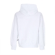 felpa cappuccio uomo amanita hoodie WHITE