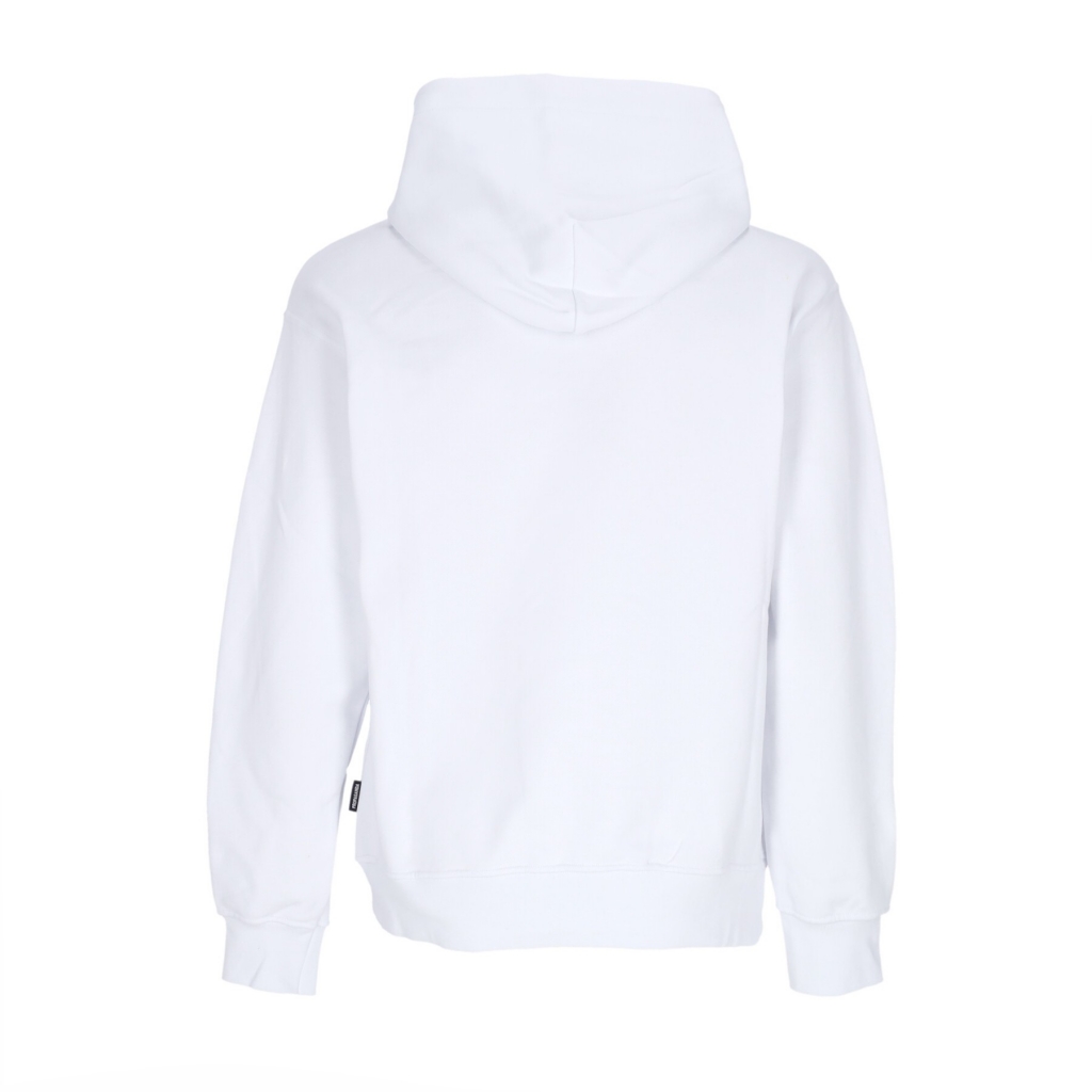 felpa cappuccio uomo amanita hoodie WHITE