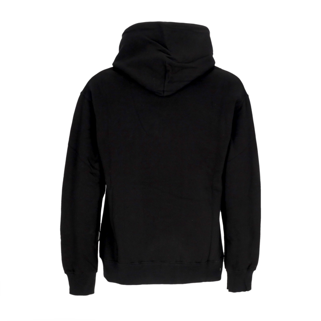 felpa cappuccio uomo corrupt hoodie BLACK