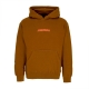 felpa cappuccio uomo melt hoodie BROWN