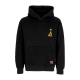 felpa cappuccio uomo nightmare hoodie BLACK