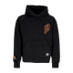 felpa cappuccio uomo mefisto hoodie BLACK