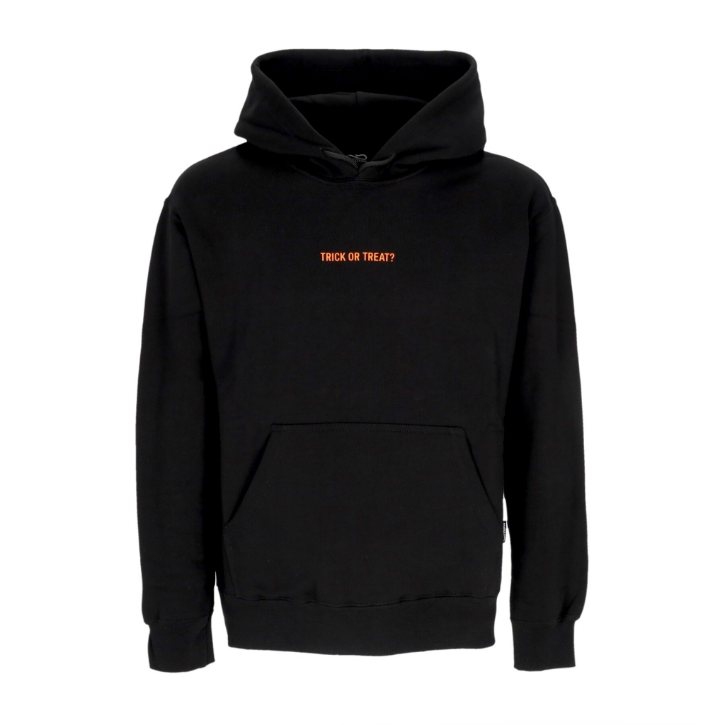 felpa cappuccio uomo ribs bones hoodie BLACK