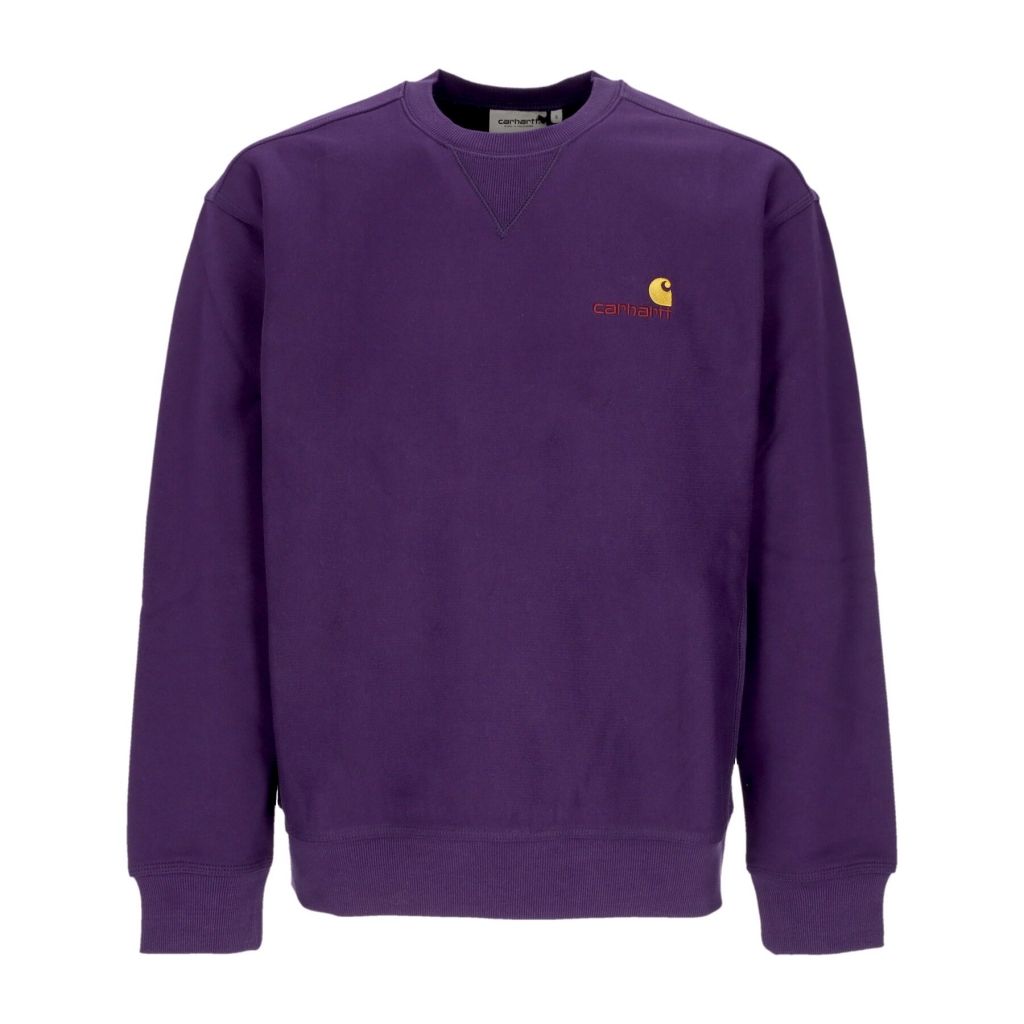 felpa girocollo uomo american script sweat CASSIS