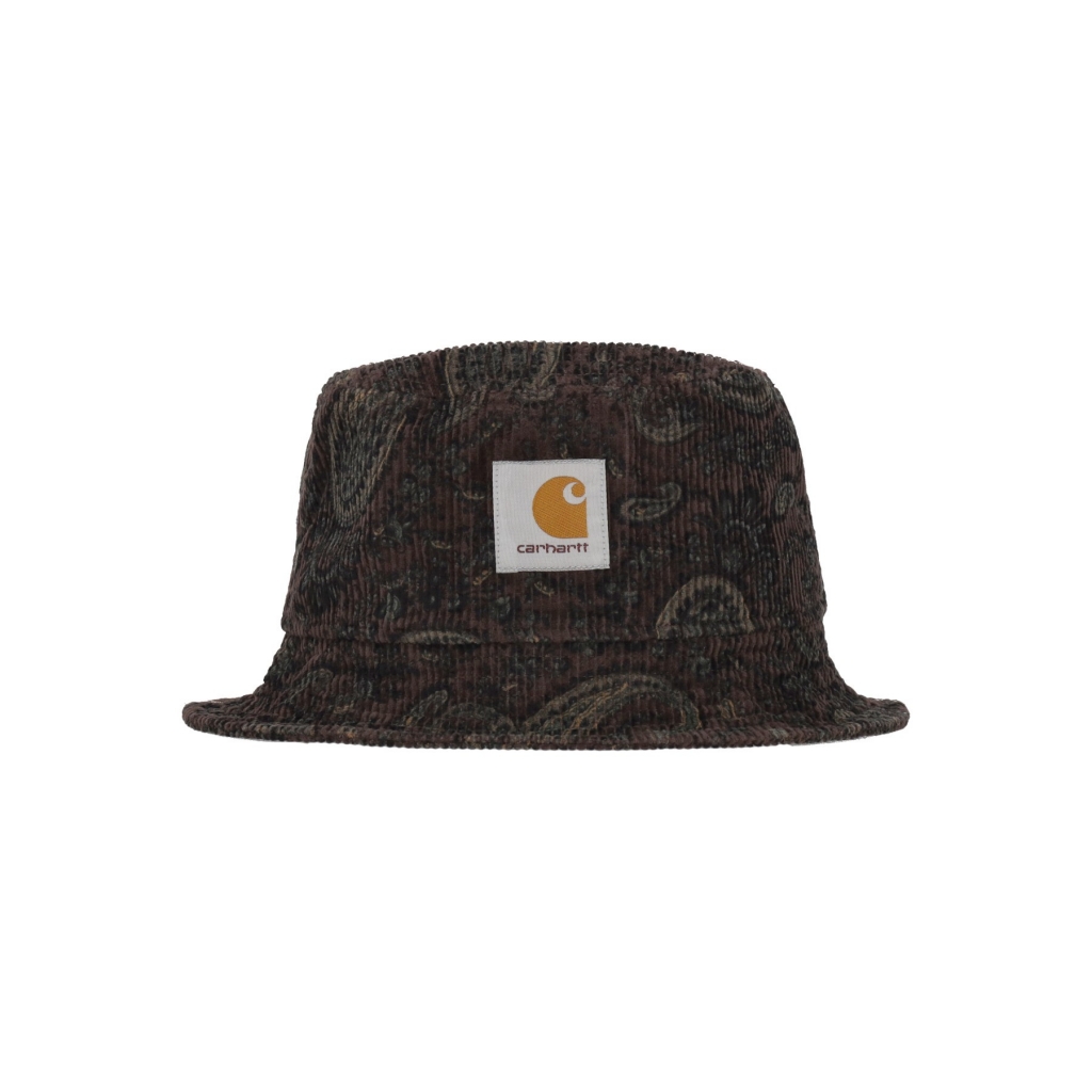 Carhartt Wip Cappello Da Pescatore Uomo Cord Bucket Hat Deep H Brown  I028162