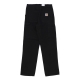 jeans uomo single knee pant BLACK RINSED