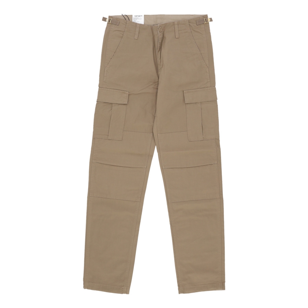 pantalone lungo uomo aviation pant LEATHER RINSED