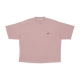 maglietta donna w nelson tee PINK GARMENT DYED