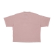 maglietta donna w nelson tee PINK GARMENT DYED