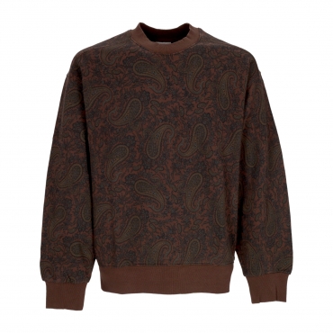 felpa girocollo uomo paisley sweater PAISLEY PRINT/BUCKEYE