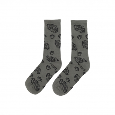 calza media uomo paisley socks PAISLEY BIG JACQUARD/PLANT